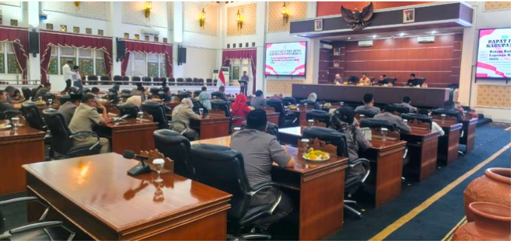 DPRD Purwakarta Gelar Rapat Paripurna Laporan Pertanggungjawaban Pimpinan DPRD Tahun 2025